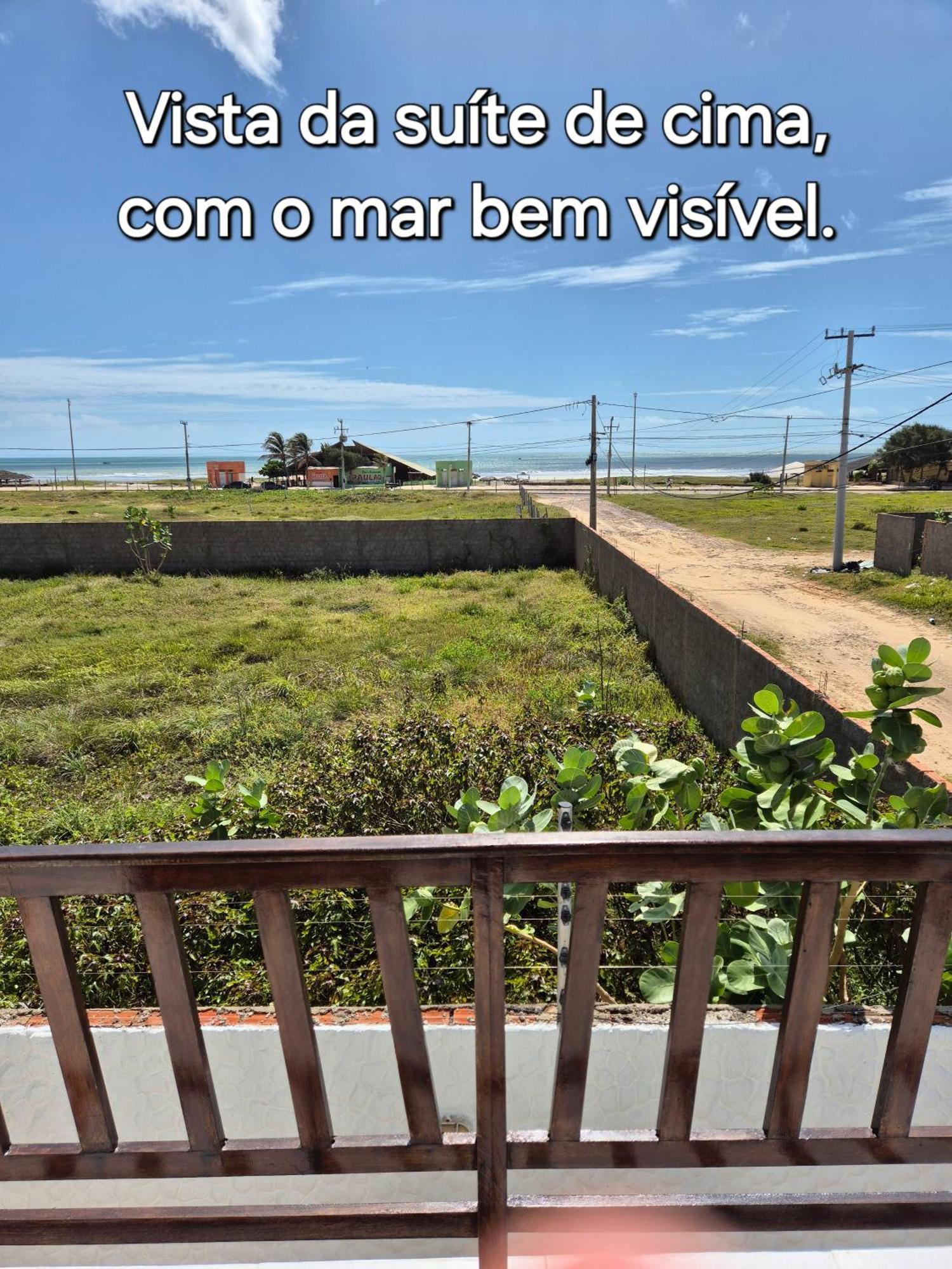 Casa Na Praia Com Vista Para O Mar Luis Correia Ngoại thất bức ảnh
